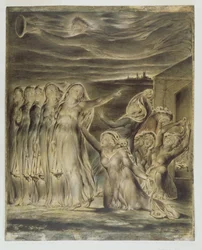 Die klugen und törichten Jungfrauen, ca. 1822